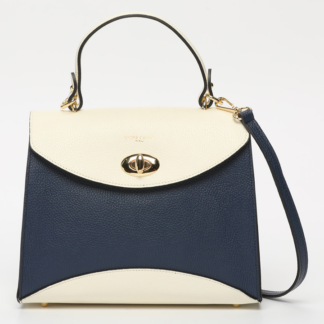 WINY BLEU MARINE / BLANC CASSE